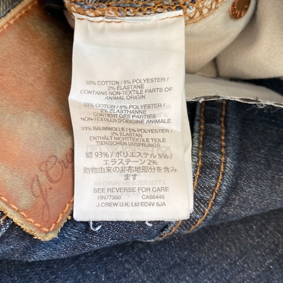 Size 27 j crew high rise lookout jean. - Picture 4 of 4